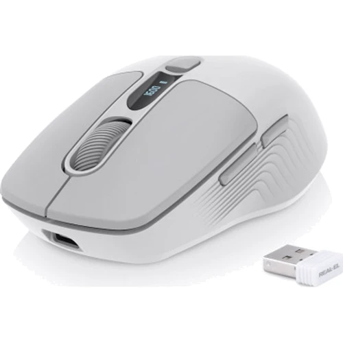 Мышь REAL-EL RM-480 W Black (EL123200050)