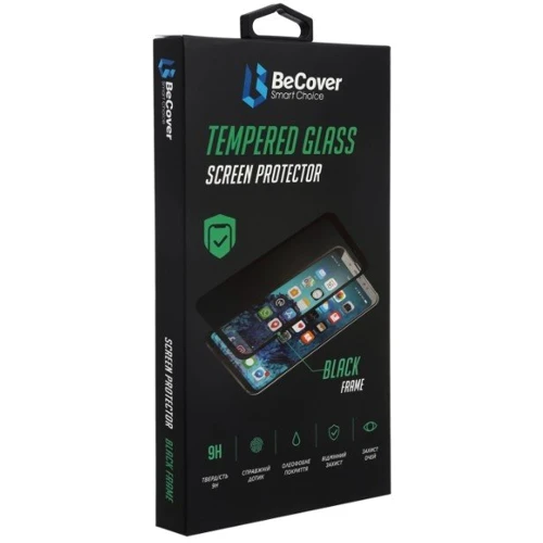 Аксесуар для смартфона BeCover Tempered Glass Black для Oppo A57s (708550)