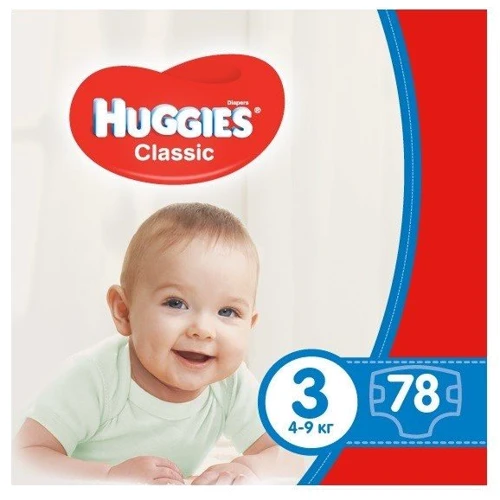 Huggies Classic 3 Мegapack 78