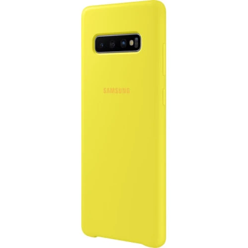 Аксессуар для смартфона Samsung Silicone Cover Yellow (EF-PG975TYEGRU) for Samsung G975 Galaxy S10+