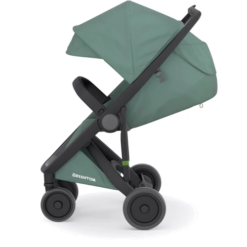 Прогулочная коляска Greentom Classic Sage-Black (8719323779945): Возможность установки люльки нет