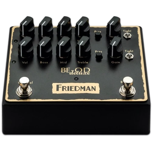Педаль гитарных эффектов Педаль эффектов FRIEDMAN BE-OD Deluxe: Назначение Для электрогитары