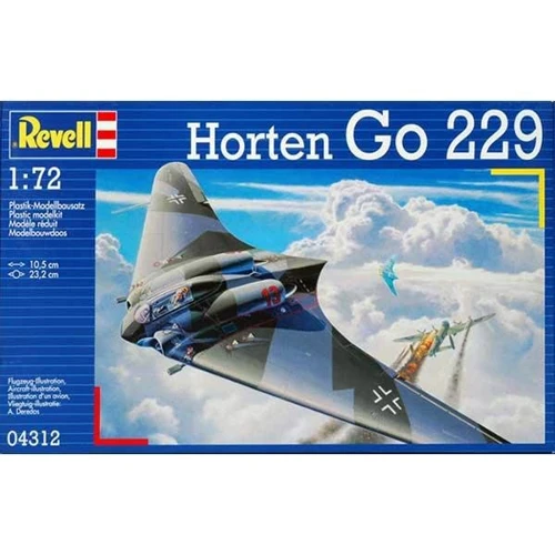 Подарочный набор Revell Самолет Horten Go 229 1:72 (64312)