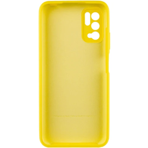 Чехол для телефонов Mobile Case Silicone Cover Shield Camera Yellow for Xiaomi Redmi Note 10 5G / Poco M3 Pro / Poco M3 Pro 5G: Совместимость Xiaomi Redmi Note 10 5G / Poco M3 Pro / Poco M3 Pro 5G