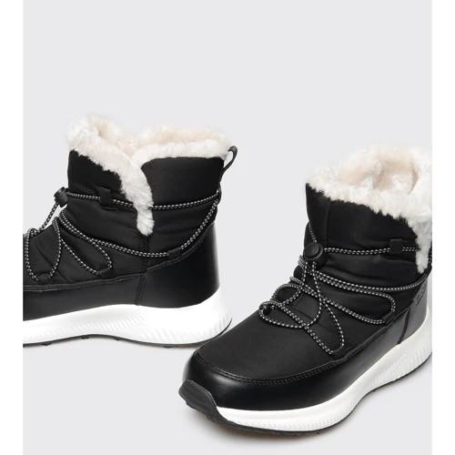 Напівчоботи CMP Sheratan Wmn Lifestyle Shoes W 30Q4576-U901 38 чорні текстиль зима фото 1