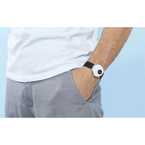Смарт-часы Withings ScanWatch 38mm White & Silver: Операционная система Проприетарная