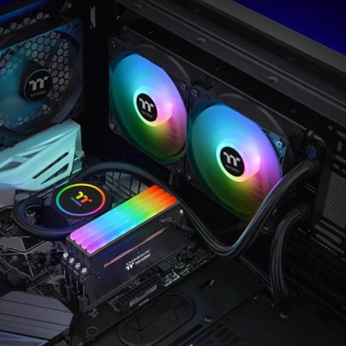 Кулер Thermaltake Floe RC240 CPU & Memory AIO Liquid Cooler (CL-W271-PL12SW-A): Тип підшипника гидродинамический