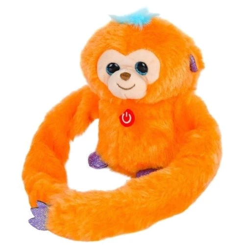Мягкая игрушка Bambi Обезьяна интерактивная (MP 2304 orange): Тип животное