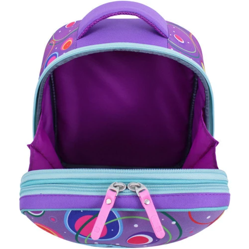 Рюкзак Bagland Turtle 17 л. фиолетовый 501 (0013466): Корпус рюкзака Каркасный