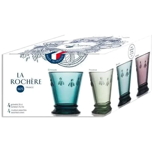 Набор стаканов La Rochere Abeille 4x260 мл L00612196S4: Тип Набор стаканов