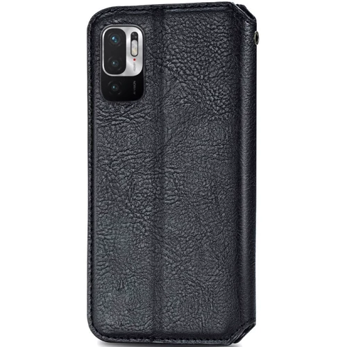 Чехол для телефонов Mobile Case Getman Cubic Black for Xiaomi Redmi Note 10 5G / Poco M3 Pro / Poco M3 Pro 5G: Цвет черный