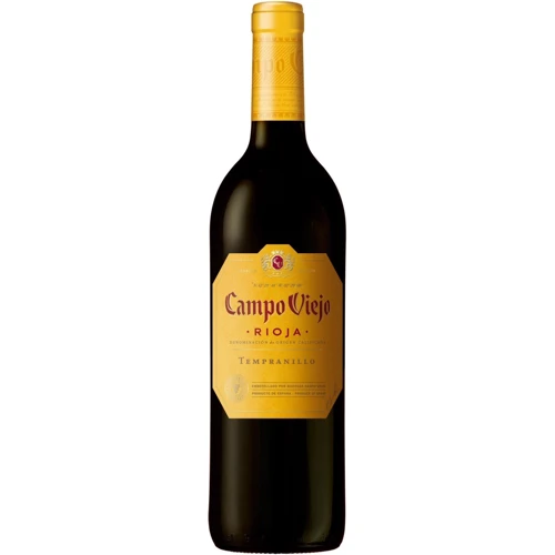 Вино Campo Viejo Rioja Tempranillo, червоне сухе, 0.75л 10.5-15% (STA8410302121006)