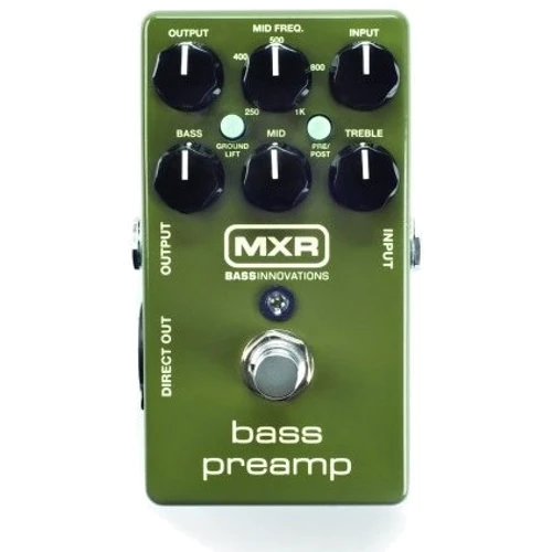 Педаль гитарных эффектов Педаль эффектов DUNLOP M81 MXR BASS PREAMP