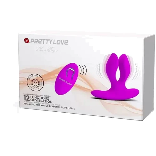 Универсальный вибромассажер для пар Pretty Love Magic Fingers U, BI-014478W