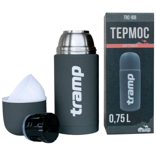 Термос Tramp Soft Touch 0.75 л TRC-108-grey: Виробник Tramp