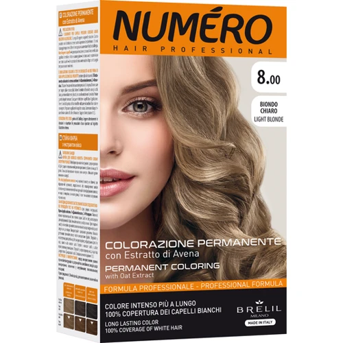 

Numero 8.00 Light blonde Краска для волос (Светлый русый)