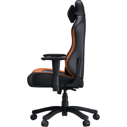 Кресло игровое Anda Seat Luna Color Size L Black/Orange PVC фото 10