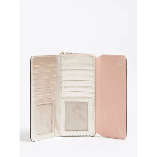 Женский кошелек Guess DESTINY Slg Lrg Clutch Orgnzr бежевый (SWVG7878620-BLS): Тип Кошельки