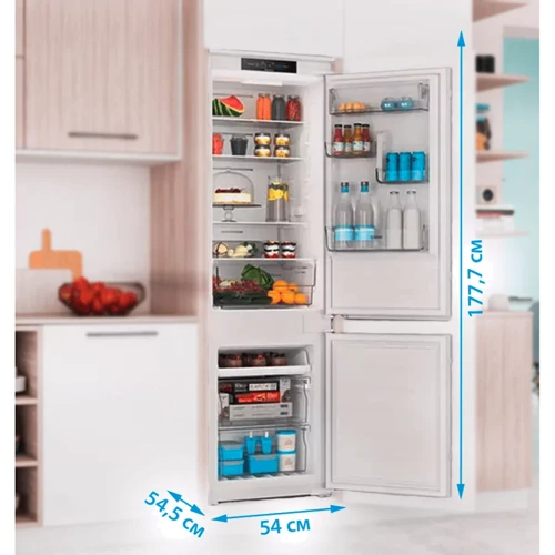 Встраиваемый холодильник Indesit INC18 T111: Количество компрессоров 1