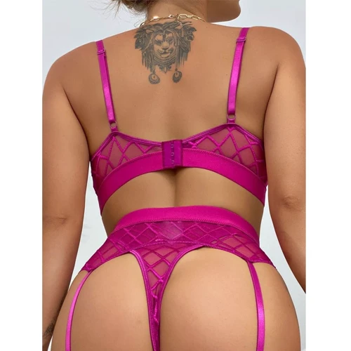 Эротический комплект NDS S19103IRR Fuchsia (S, M, L, XL) (23686)