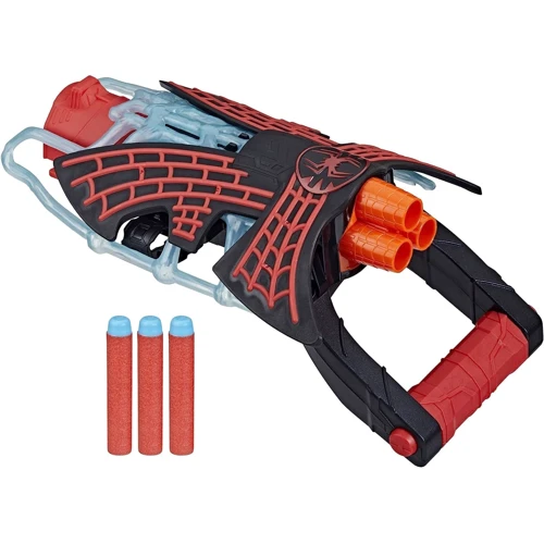 Ігровий набір Hasbro Nerf Marvel Spider-Man: Across the Spider-Verse Miles Morales Tri-Shot Blaster (F3734)