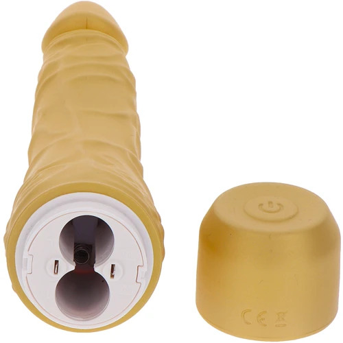 Вибратор Toy Joy Gold Dicker Slim Vibrator