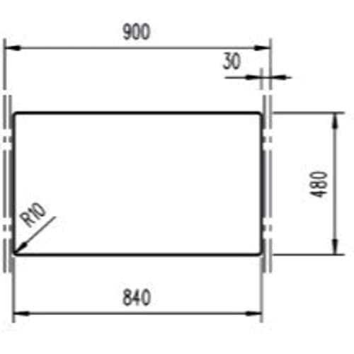 Кухонная мойка Teka STONE 90 B-TG 2B 115260010 черный металлик: Форма Прямоугольная