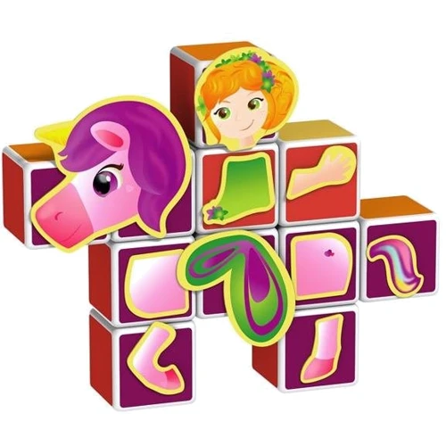 Geomag MAGICUBE Princess | Магнитные кубики Принцесса: Рекомендуемый возраст от 3 лет