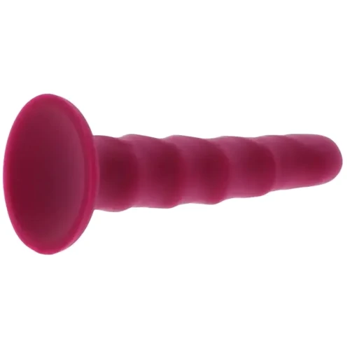 Фаллоимитатор (насадка для страпона) Toy Joy Ribbed Dong 6 Inch