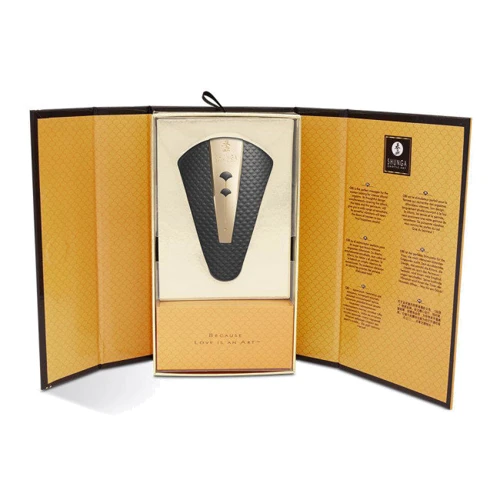 Клиторальный вибратор Shunga - Obi Intimate Massager Black