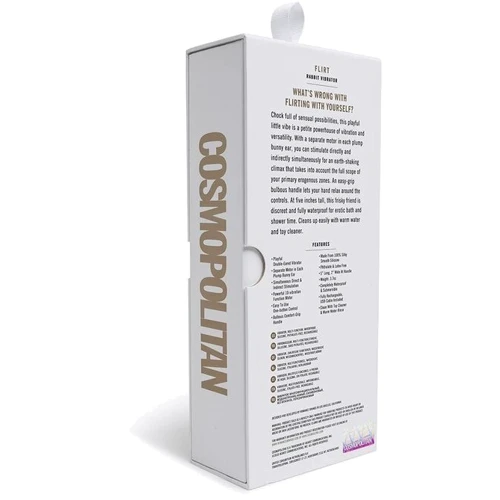 Универсальный вибратор Cosmopolitan Flirt Vibrator, пурпурный