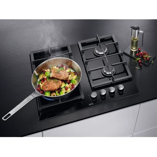 Варочная поверхность AEG HKB64420NB: Расположение панели фронтальное