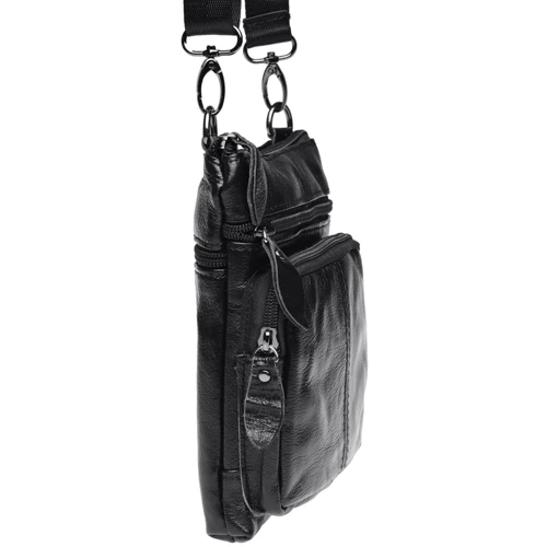 Чоловіча сумка планшет Keizer чорна (K1701-black): Тип Сумки