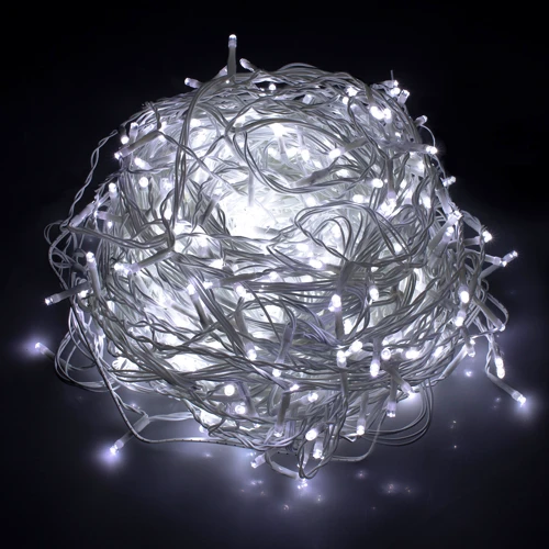 Гирлянда Springos бахрома уличная 12 м 300 LED Flash холодный белый (CL0316) фото 8