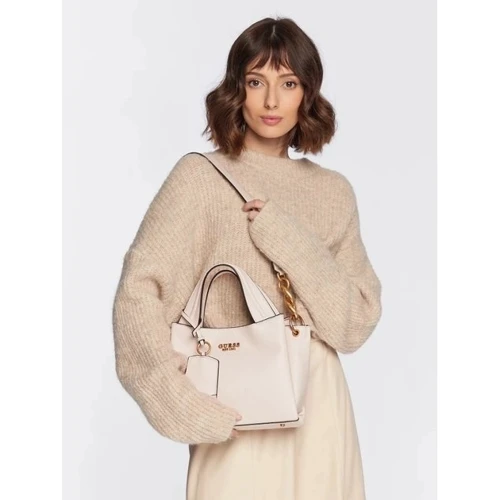 Женская сумка тоут GUESS ZED SMALL GIRLFRIEND CARRYALL молочная (HWVB8683220-STO): Страна производитель США
