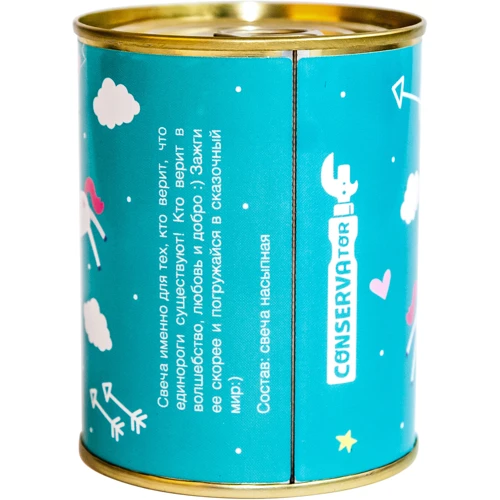 Консервы-свеча PAPAdesign "Unicorn love": Производитель PAPAdesign