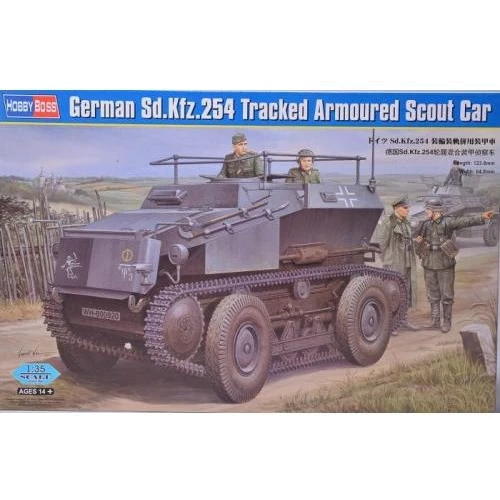 Модель Hobby Boss Немецкий гусеничный бронированный автомобиль разведчик Sd.Kfz.254 (HB82491)