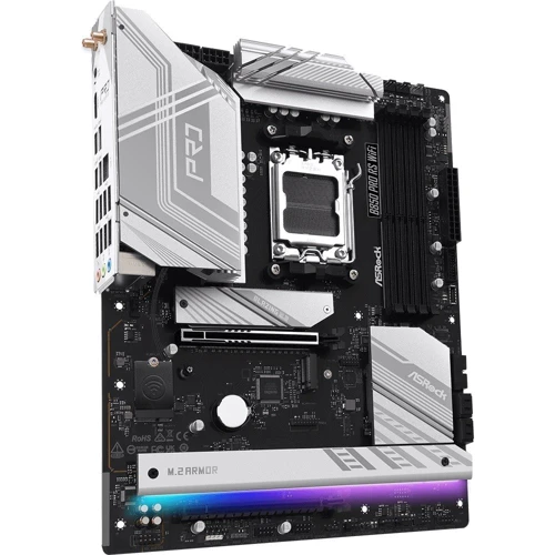 ASRock B850 PRO RS WIFI UA: Разъемы на задней панели USB Type-C, USB 2.0, USB 3.2 Gen 2, HDMI