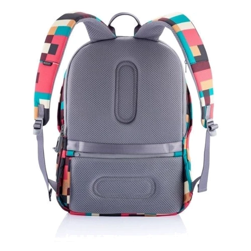Рюкзак XD Design Bobby Soft'' art geometric разноцветный (P705.867): Тип ручки Короткая ручка, Плечевой ремень
