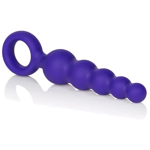 Анальная вибро-пробка Booty Call Booty Shaker, 10.3x2.5 см, фиолетовый