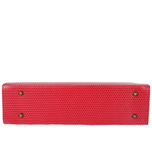 Женская сумка тоут Laskara красная (LK10199-red): Тип ручки Со съемным ремнем, Плечевой ремень, С двумя ручками, Длинная ручка
