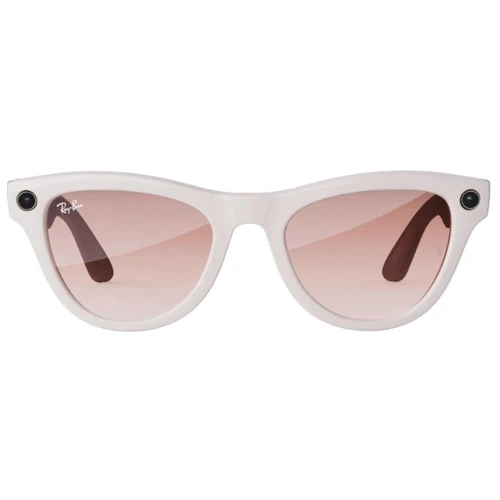 Смарт-очки Ray-Ban Meta Skyler Standard - Shiny Chalky Gray / Gradient Cinnamon Pink size L (RW4010 670013 52-20): Тип гаджета Смарт-очки