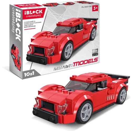 Конструктор Iblock 10 в 1 217 деталей (PL-920-28)