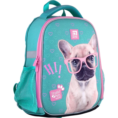 Рюкзак школьный каркасный Kite Education Studio Pets SP21-555S-1: Год коллекции 2021