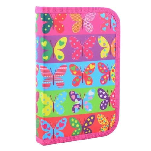 Пенал твердый одинарный без клапана Smart HP-02 Butterfly