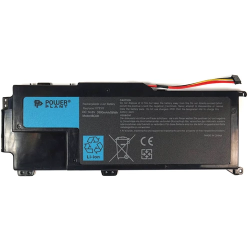 Батарея для ноутбука PowerPlant DELL XPS 14z (V79Y0) 14.8V 3800mAh (NB440306)