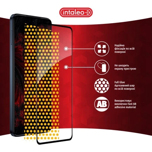 Аксессуар для смартфона Intaleo Tempered Glass Full Glue Black for Motorola Moto G84 фото 6