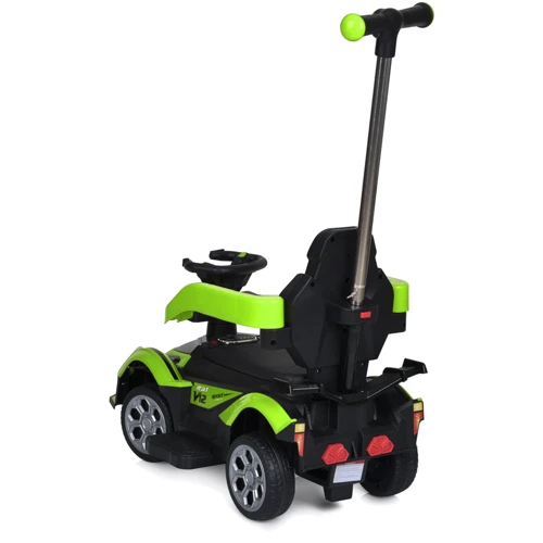 Дитячий електромобіль-толокар 3в1 Bambi зелений (M 5781EBLR-5)