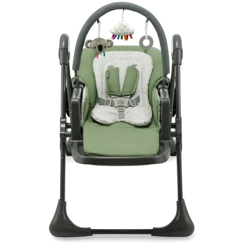 Стульчик для кормления Kinderkraft Tummie Green (KHTUMM00GRE0000): Регулировка высоты стула 7 позиций