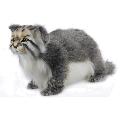 Мягкая игрушка Hansa Кот Манул, который стоит, 30 см